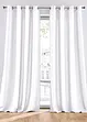 Lot de 2 rideaux en microfibre facile d’entretien, bonprix