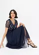 Robe longue brodée de sequins, bonprix