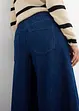 Jean large, taille mi-haute et élastiquée, bonprix