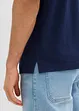 Lot de 2 polos en maille piquée, 100% coton, bonprix