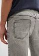 Bermuda en jean à taille élastiquée, Regular, bonprix