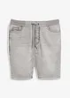 Bermuda en jean à taille élastiquée, Regular, bonprix