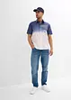 Chemise manches courtes avec dégradé de couleur, bonprix