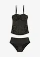 Tankini (ens. 2 pces) à fil brillant, bonprix