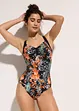 Maillot 1 pièce sculptant, maintien modéré, bonprix