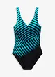 Maillot 1 pièce sculptant, maintien modéré, bonprix