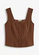 Top blouse boutonné, bonprix