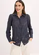 Blouse en crêpe jacquard, bonprix