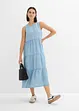 Robe midi en Lyocell lisse, bonprix
