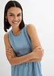 Robe midi en Lyocell lisse, bonprix