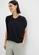 T-shirt fluide en viscose mélangée, bonprix
