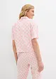 Blouse manches courtes à carreaux, bonprix