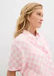 Blouse manches courtes à carreaux, bonprix