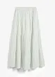 Jupe longue rayée, 100% coton, bonprix