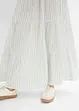 Jupe longue rayée, 100% coton, bonprix