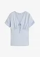 T-shirt froncé, bonprix