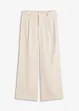 Pantalon palazzo en lin mélangé, bonprix