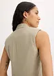 Blazer sans manches en lin mélangé, bonprix