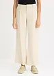 Pantalon palazzo en lin mélangé, bonprix