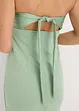Robe bustier en satin brillant, bonprix