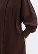 Robe-chemise oversize en viscose mélangée, bonprix