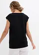 T-shirt col bénitier contenant de la viscose, bonprix