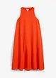 Robe midi évasée en viscose mélangée, bonprix