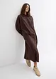 Robe-chemise oversize en viscose mélangée, bonprix
