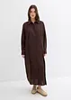 Robe-chemise oversize en viscose mélangée, bonprix