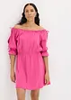 Robe en jersey à col Bardot, bonprix