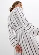 Robe midi rayée, 100% coton, bonprix