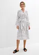 Robe midi rayée, 100% coton, bonprix