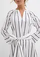Robe midi rayée, 100% coton, bonprix