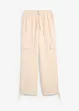 Pantalon fluide à poches cargo, bonprix