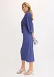 Robe midi avec découpes, bonprix
