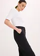 Pantalon 3/4 fuselé et fendu en bas, bonprix