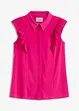 Blouse volantée en jersey, bonprix