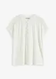 T-shirt à empiècement dentelle, bonprix