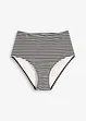 Bas de bikini taille haute, échancrure normale, bonprix