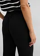 Pantalon palazzo à bords-côtes, bonprix