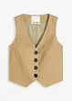 Gilet sans manches en lin majoritaire, bonprix