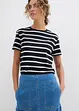 Jupe midi en jean, taille normale, bonprix
