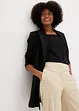 Long blazer à boutons dorés, bonprix