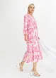 Robe-tunique imprimée en viscose fluide, bonprix