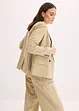 Blazer en lin majoritaire, bonprix