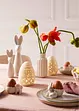 Objet déco LED œuf de Pâques avec perforations (Ens. 2 pces.), bonprix