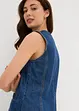 Gilet sans manches en jean, bonprix