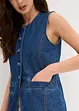 Gilet sans manches en jean, bonprix