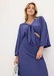 Robe midi avec découpes, bonprix