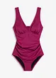 Maillot 1 pièce sculptant à larges bretelles, maintien modéré, bonprix